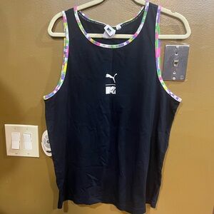 Puma x MTV Men’s Cotton Tank Top. Medium
